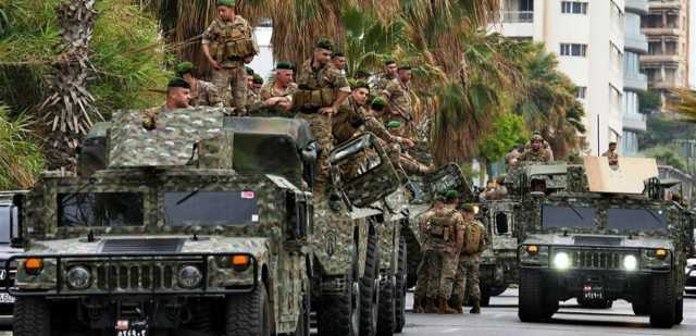 الجيش: تدابير أمنية وتوقيف أشخاص في منطقة الشمال