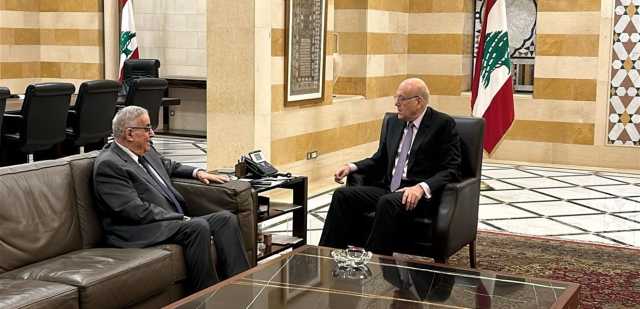 الرئيس ميقاتي استقبل وزير الخارجية والمغتربين في السرايا