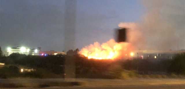 بالفيديو... إندلاع حريق قرب مجمّع سيتي سنتر في الحازمية