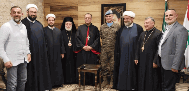 اللقاء الروحي الاسلامي المسيحي في صور اجتمع بحضور قائد اليونيفيل