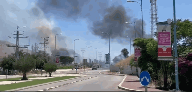 بالفيديو.. صاروخ لبناني ثقيل يضرب قاعدة إسرائيلية والأضرار كبيرة!