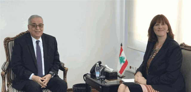 بو حبيب استقبل: ضرورة دعم رؤية لبنان لتأمين عودة النازحين السوريين