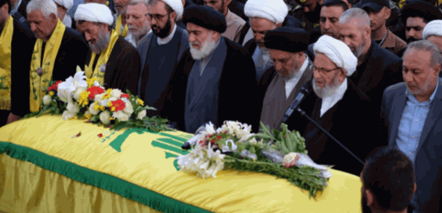 حزب الله شيع الشهيد حسين حسن في بدنايل