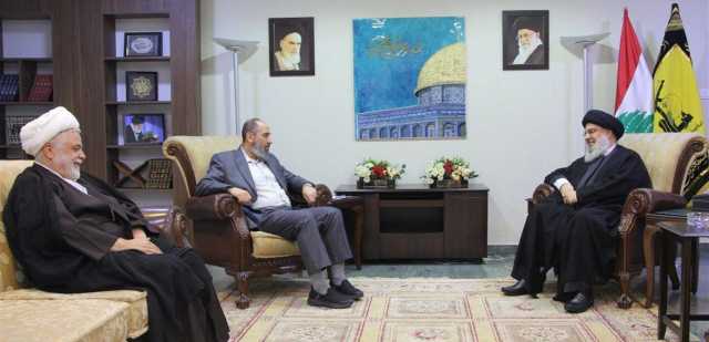 نصرالله استقبل الامين العام للجماعة الإسلامية ‏في لبنان