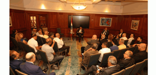 بهاء الحريري يواصل لقاءاته واجتماعاته في بيروت
