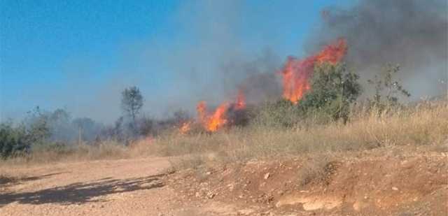 النيران لا تزال مشتعلة في قرى العرقوب.. ومناشدات من قبل الأهالي