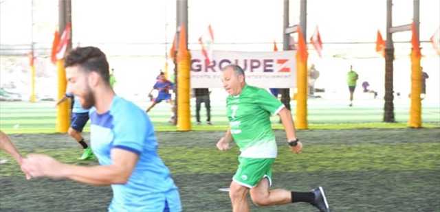 بالصور... جبران باسيل يُشارك في نهائيات بطولة الـMini Football