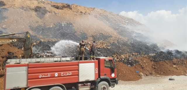 بعد 3 أيام من اندلاعه.. انتهاء عمليات الاطفاء في مطمر النفايات في برج حمود