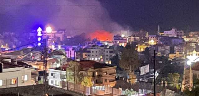 غارة عنيفة تطال بلدة الجية.. ماذا استهدفت؟