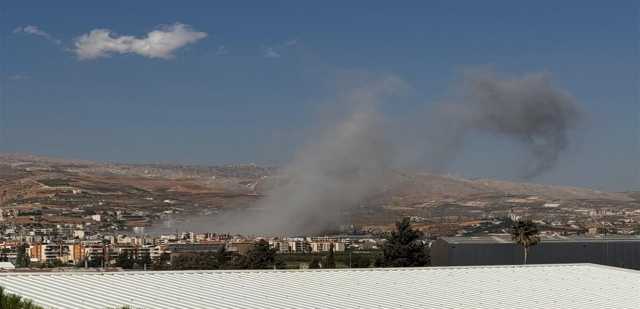 بالفيديو... غارة جديدة تستهدف بلدة الكرك في زحلة