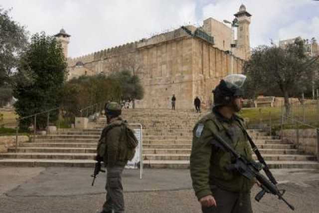 الاحتلال الاسرائيلي يغلق الحرم الابراهيمي