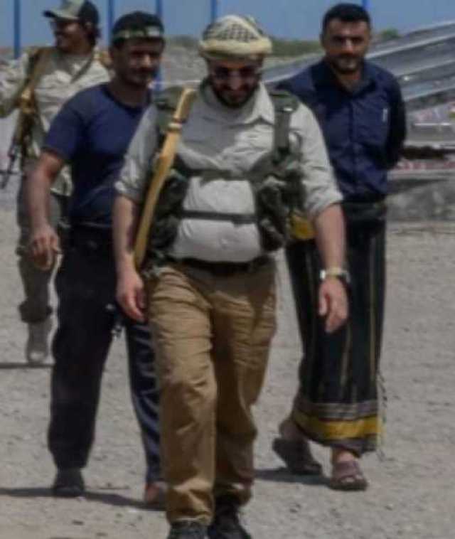 اول ظهور للعقيد محمد عفاش شقيق العميد طارق في الساحل الغربي لقتال الحوثيين