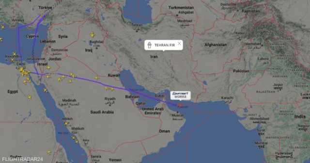 مصر تخطر طائراتها المدنية بتجنب المجال الإيراني بهذا التوقيت