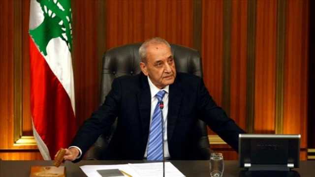 رئيس مجلس النواب اللبنانى يدين استهداف الاحتلال المدنيين والمسعفين جنوب البلاد