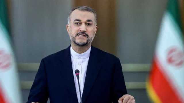 وزير خارجية إيران: يجب على الفلسطينيين تقرير مستقبلهم