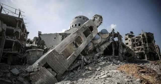 إسرائيل تدمر 'قصر الباشا' التاريخى فى قطاع غزة