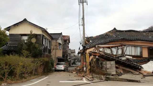 تداعيات الزلزال.. مصرع 4 أشخاص على الأقل في محافظة إيشيكاوا اليابانية