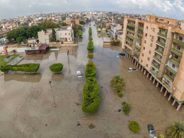 إجلاء 80 عائلة جنوبى ليبيا بسبب الأمطار الغزيرة والأرصاد تحذر السكان