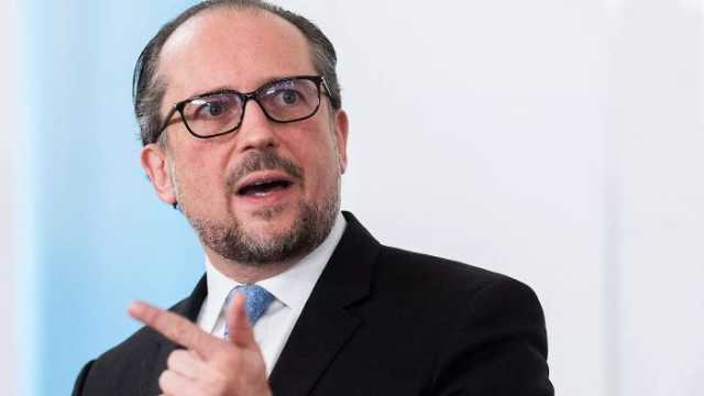 وزير خارجية النمسا يدعو إلى وقف القتال فى قطاع غزة مع بداية شهر رمضان
