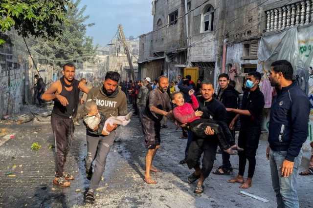 الأونروا: إصابة العشرات فى هجوم استهدف مستودعات المنظمة بغزة