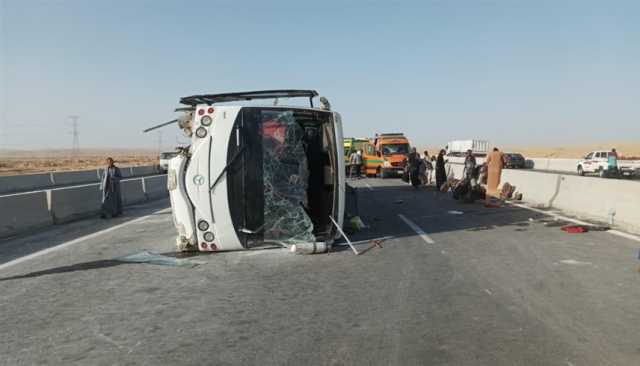 ناجٍ يتحدث عن لحظات الرُعب بعد انقلاب حافلة الطلاب في مصر