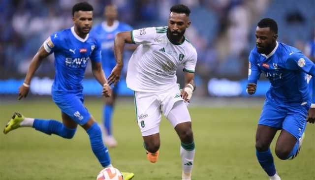 الأهلي والهلال في قمة جدة