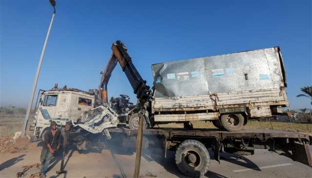 قتلى وجرحى جرّاء قصف إسرائيلي استهدف مركبة للأونروا في غزة