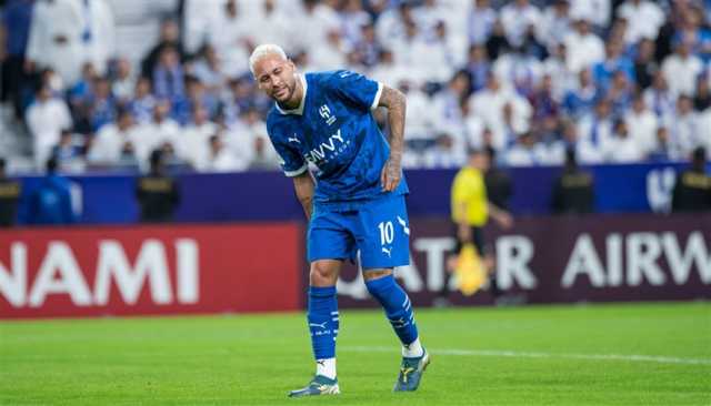 تعرف إلى إصابة نيمار ومدة غيابه عن الهلال