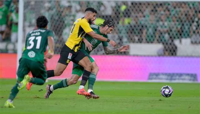 'ديربي جدة' ينتهي بفوز الاتحاد بهدف الشهري الوحيد