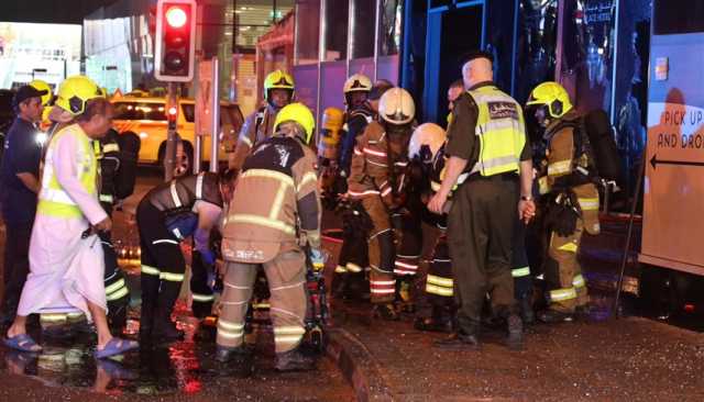 دبي.. وفاة شخصين في حادث حريق بمبنى فندقي