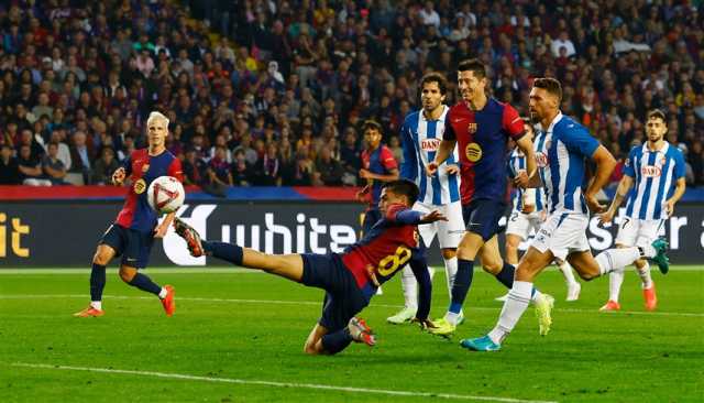 برشلونة يواصل الإبداع ويفوز على إسبانيول