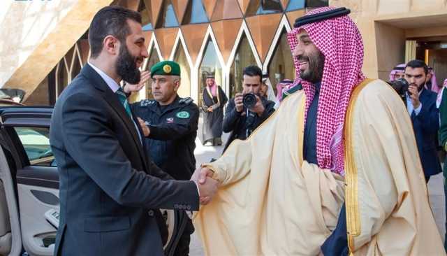 تفاصيل اللقاء المطوّل بين محمد بن سلمان والشرع