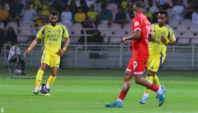 النصر مهدد بخسارة نقاط مباراته أمام الوحدة