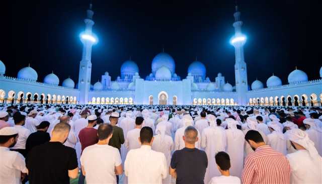 جامع الشيخ زايد الكبير في أبوظبي يعلن برنامج العشر الأواخر من رمضان