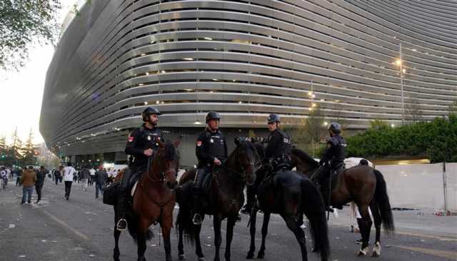 عملية أمنية ضخمة لتأمين 'ديربي مدريد' في دوري الأبطال