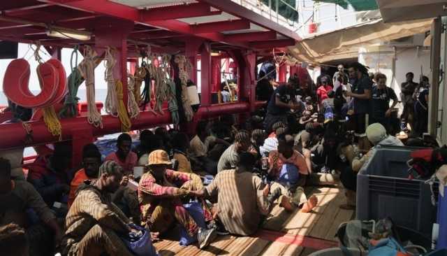 إنقاذ أكثر من 600 مهاجر في البحر المتوسط