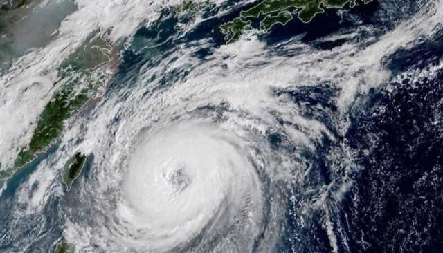 إعصار جديد يهاجم اليابان
