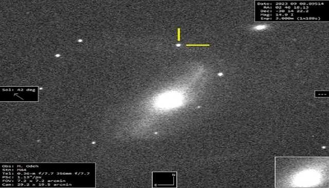 الاتحاد الفلكي الدولي يعتمد اكتشاف مرصد الختم في الإمارات لسوبرنوفا