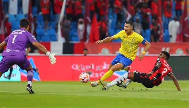 كريستيانو يقود النصر للفوز على الرائد