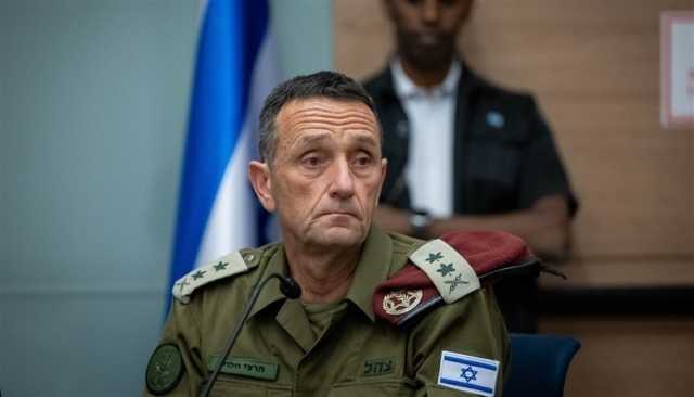 رئيس الأركان الإسرائيلي يعترف بعجز قواته عن صد هجوم حماس