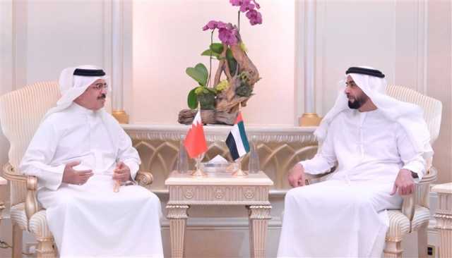 سيف بن زايد يلتقي وزير الداخلية البحريني
