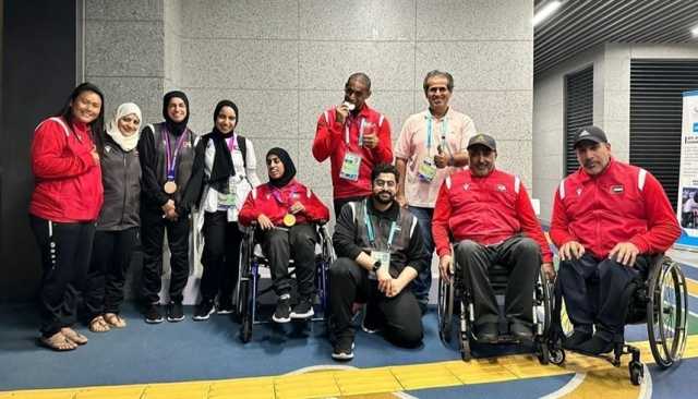 11 ميدالية.. حصيلة الإمارات في ختام 'البارالمبية الآسيوية'