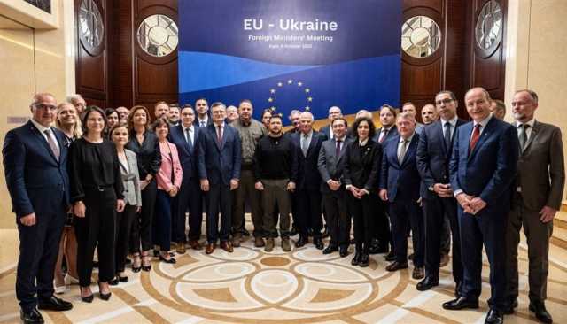 اجتماع 'تاريخي' لوزراء خارجية الاتحاد الأوروبي في كييف