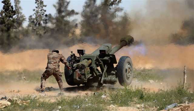 الجيش السوري يستهدف مواقع فصائل موالية لتركيا
