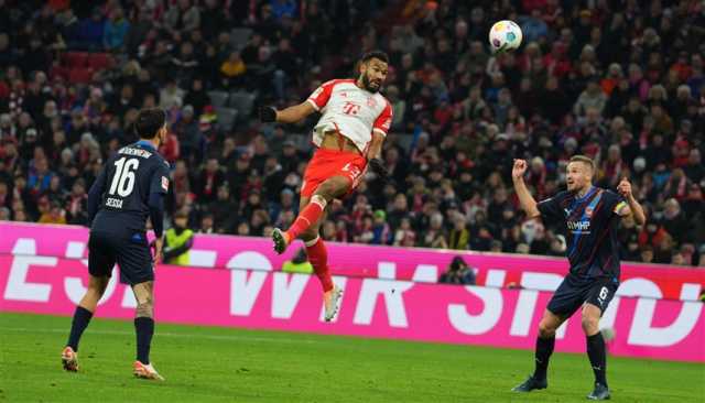 الدوري الألماني.. بايرن يتصدر مؤقتاً من بوابة هايدنهايم