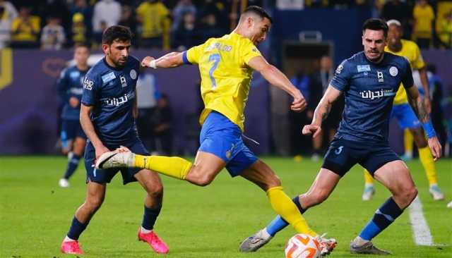 دوري روشن السعودي.. رونالدو يقود النصر للفوز على الأخدود