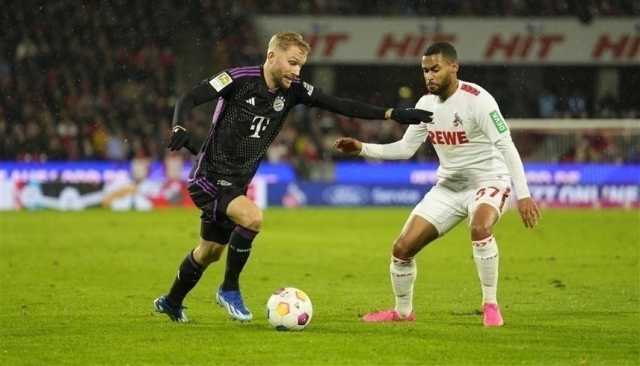 الدوري الألماني.. بايرن يجتاز عقبة كولن بصعوبة