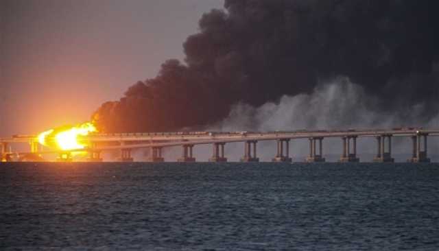 أوكرانيا: تخريب جسر القرم دمّر 'أسطورة روسيا'