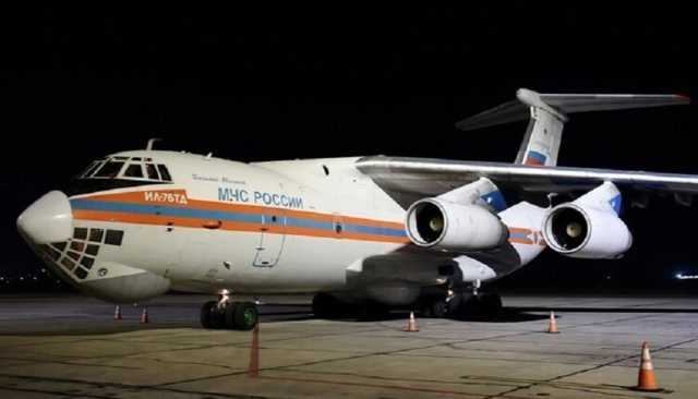 روسيا ترسل طائرة مساعدات جديدة إلى غزة