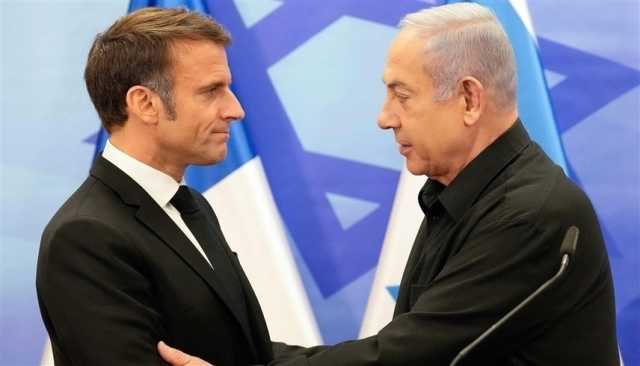 ماكرون يواجه نتانياهو بعدد الضحايا المدنيين في غزة